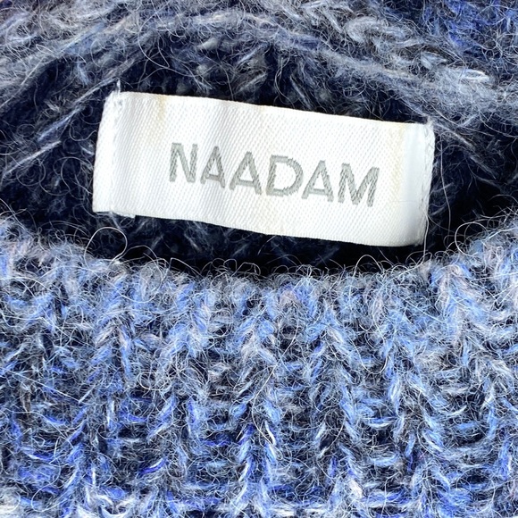 NAADAM Ribbed Space Dye Crewneck Sweater - Picture 3 of 8